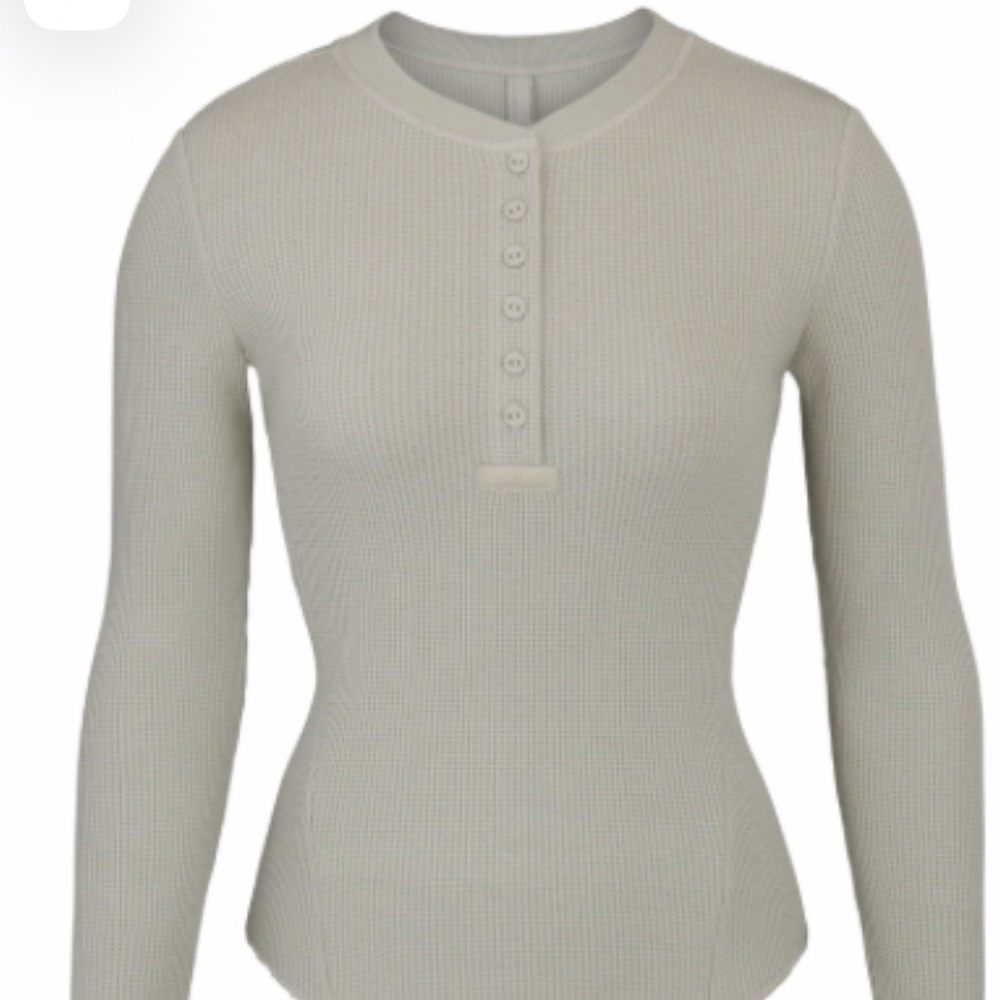 Skims waffle lounge set size S